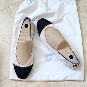 Rothy's Tuxedo 9 Captoe Square